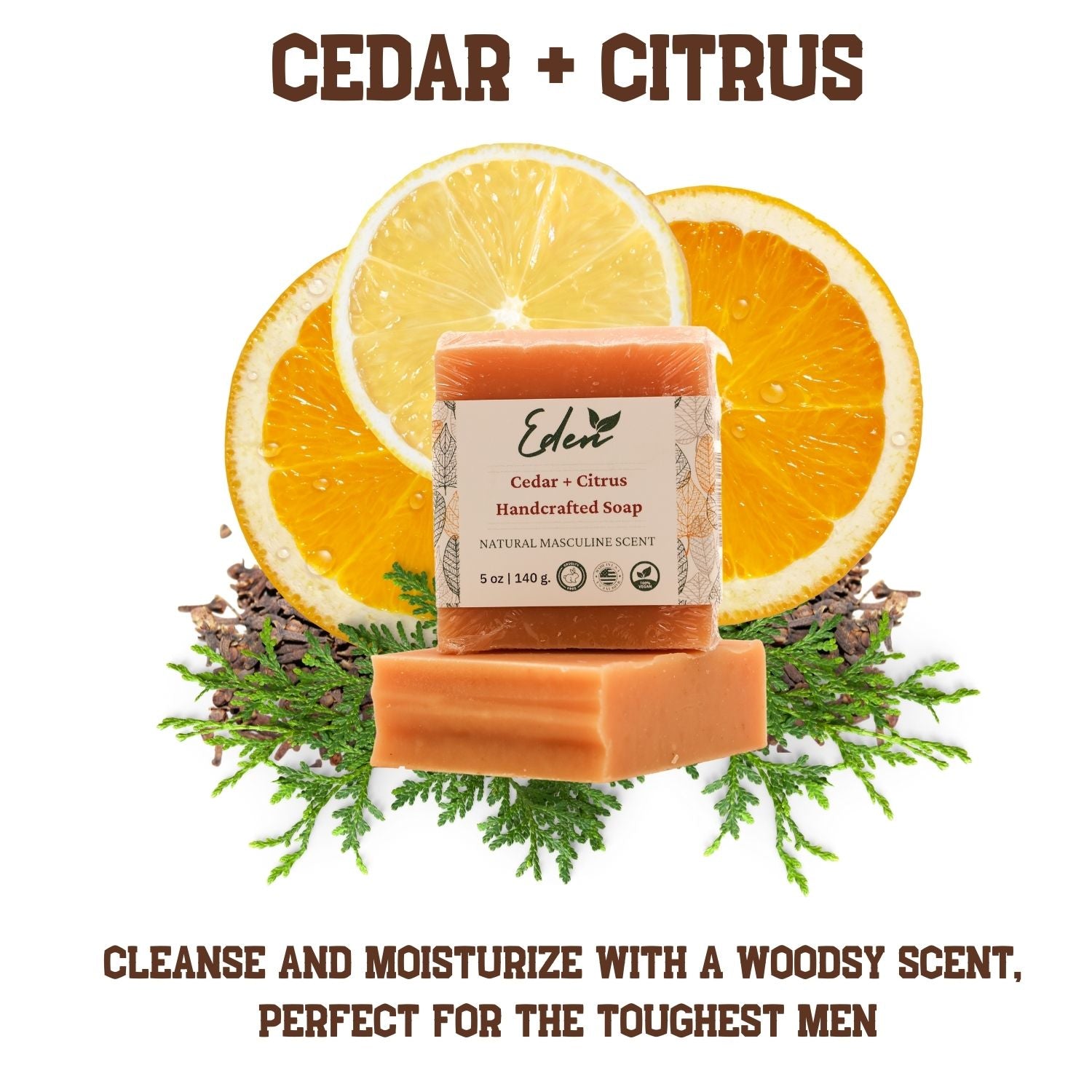 Sweet Orange Exfoliating Soap – Fern Soapery