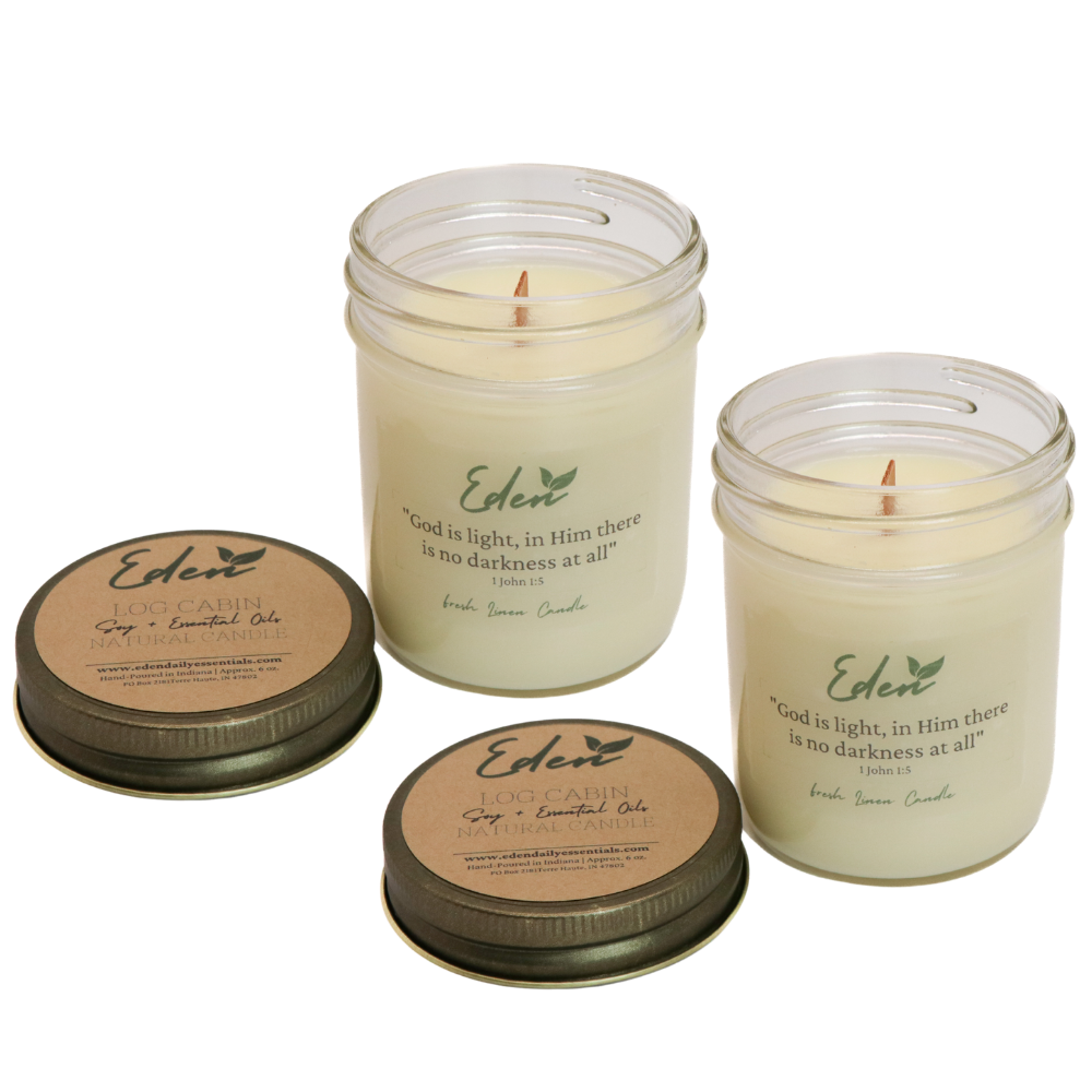 Log Cabin Rustic Wax Melt – Scents of Soy Candle Co.
